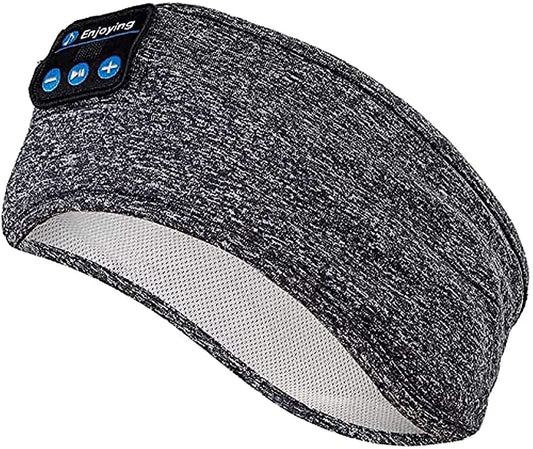 Sleep Headphones Wireless, Bluetooth Sports Headband Headphones with Ultra-Thin HD Stereo Speakers Perfect for Sleeping,Workout,Jogging,Yoga,Insomnia, Air Travel, Meditation