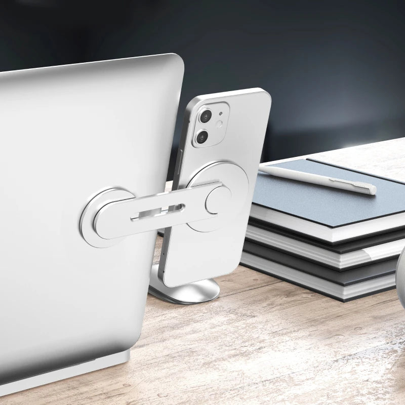 Magnetic Car Phone Holder for Tesla Model 3/Y/X/S for Magsafe Iphone 14 13 12 Metal Expansion Bracket Laptop Screen Side Mount
