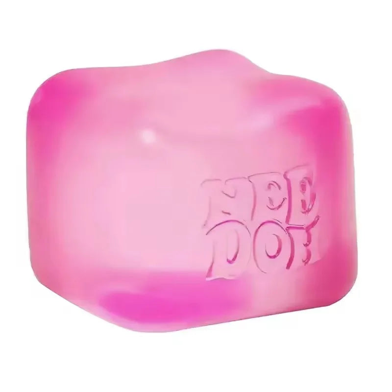 Schylling  Nice Cube Sensory Fidget Toy, Stress Relief Squishy Cube, Anti-Anxiety Squeeze Toy for Focus & ADHD Support